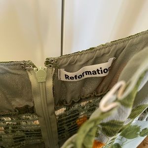 Reformation Embry Dress - Orange Grove